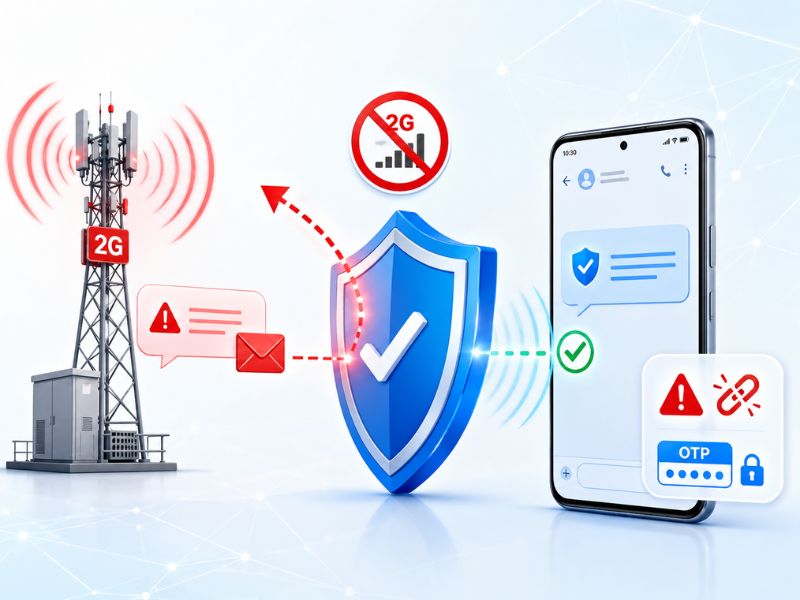 Cơ chế xác thực cũ khiến điện thoại khó nhận biết trạm BTS giả