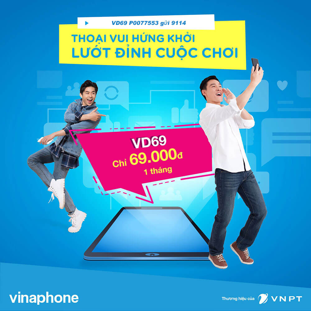 Cách đăng ký gói cước VD69