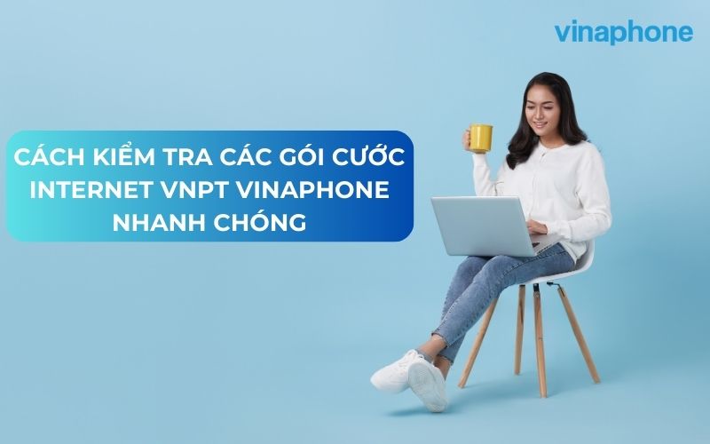 Cách kiểm tra các gói cước internet VNPT VinaPhone