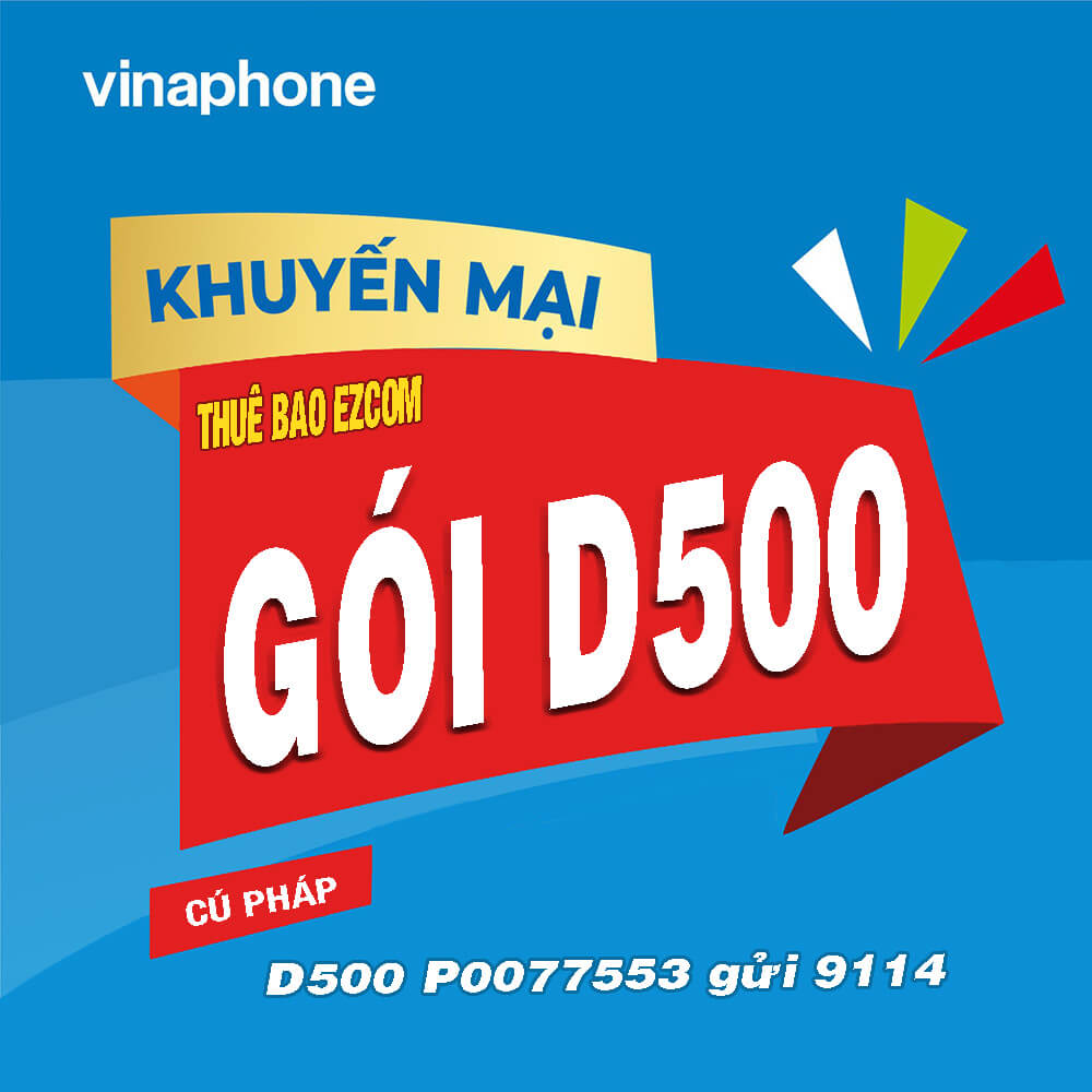 Sử dụng gói cước D500 VinaPhone ở mọi nơi, mọi lúc