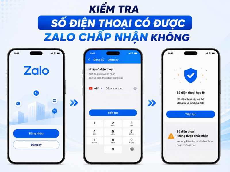 Nhập số điện thoại của SIM data > Kiểm tra thông báo mà hệ thống trả về