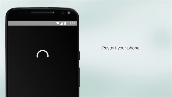 khởi động lại thiết bị khi có lỗi 4G