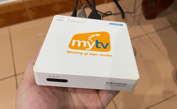  không thể xem MyTV nếu Settopbox đã được gắn với tài khoản account khác