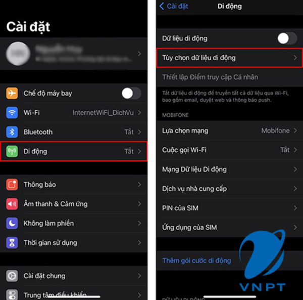 Cách bật 5G trên điện thoại iphone