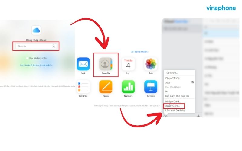 cách lưu số điện thoại vào sim trên iphone