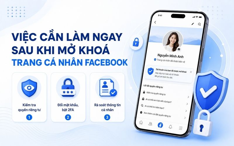 Nên chủ động kiểm soát và thiết lập lại các lớp bảo vệ dữ liệu cá nhân