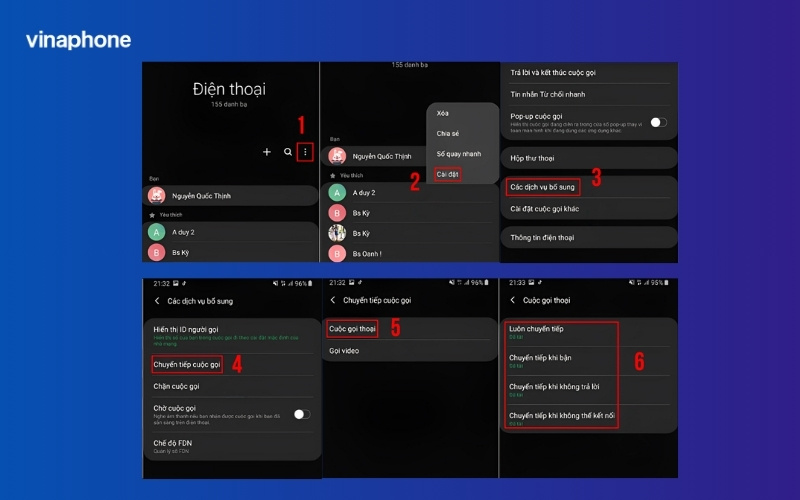 cách tắt chuyển hướng cuộc gọi trên android