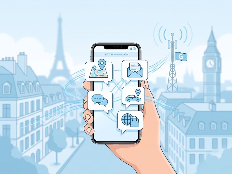 Truy cập Internet bằng SIM khi đi nước ngoài