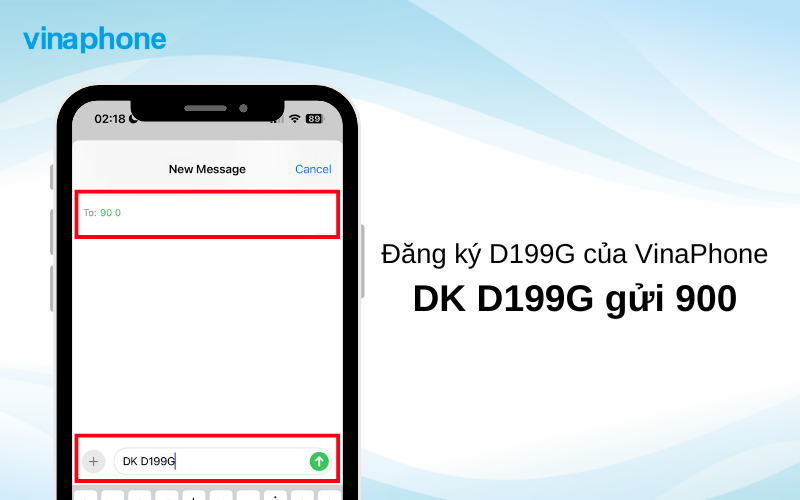 Cú pháp SMS đăng ký gói cước D199G