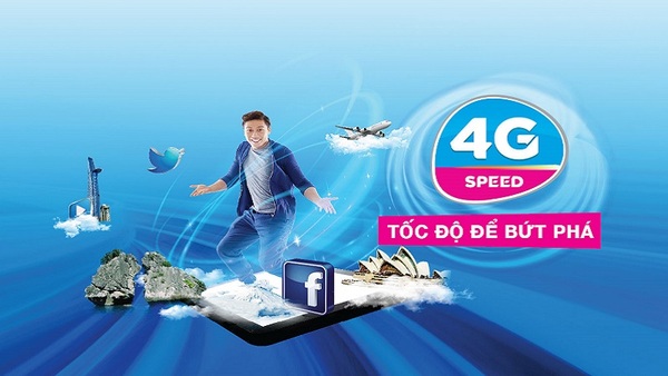 gói cước 4G Vinaphone tốc độ sử dụng data siêu mượt