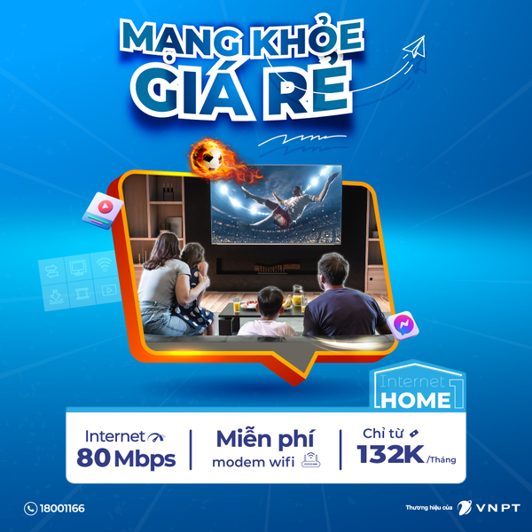 gói Home 1 mạng khỏe giá rẻ
