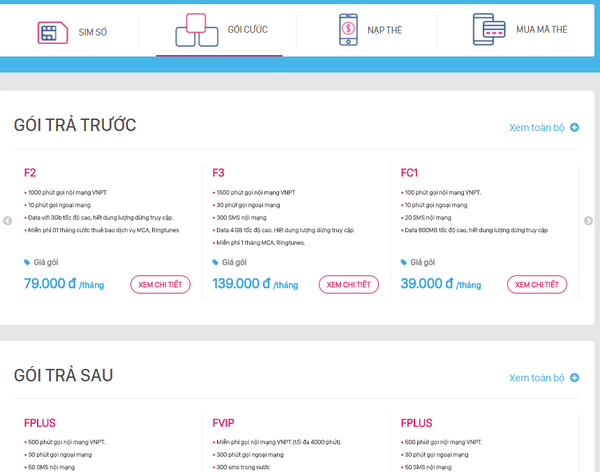 Khách hàng có thể dễ dàng đăng ký dịch vụ tại website Shop VNPT