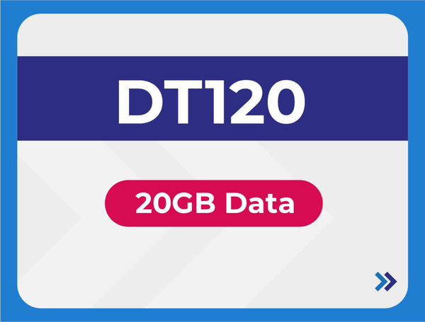 gói 4G 12 tháng 12DT120 với 20GB/ tháng