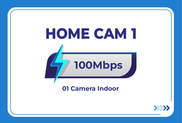 Gói cước HOME CAM 1 kèm 1 thiết bị camera indoor