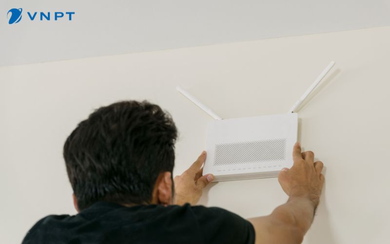 quy trình lắp mạng VNPT long an