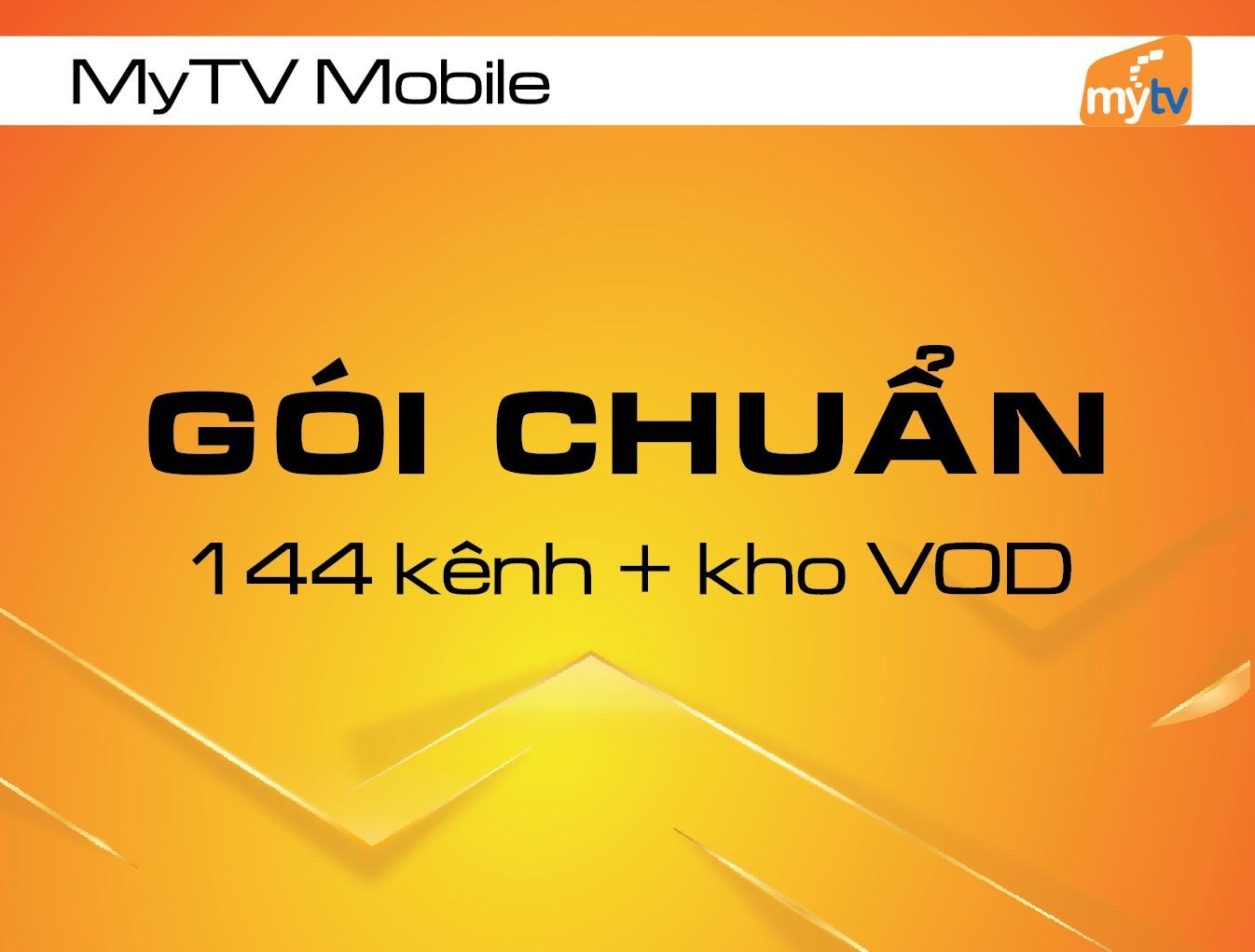 Gói MyTV Fix với 44 kênh truyền hình cùng kho VOD đặc sắc