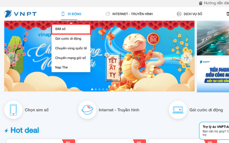 Mua SIM 4G VinaPhone nhanh chóng và dễ dàng ngay tại Digishop