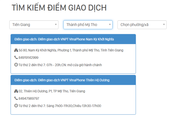 Khách hàng nên đến trực tiếp các điểm giao dịch của VNPT Tiền Giang để được hỗ trợ lắp đặt internet nhanh chóng