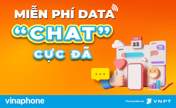 gói cước data vinaphone 1 ngày CH1 miễn phí data chat khủng 