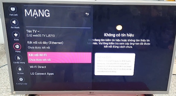 Lỗi truy nhập mạng bị từ chối