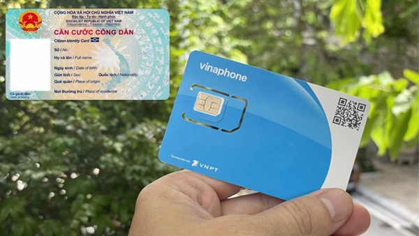 mua sim VinaPhone data 1 năm, khách hàng cần mang CCCD/CMND