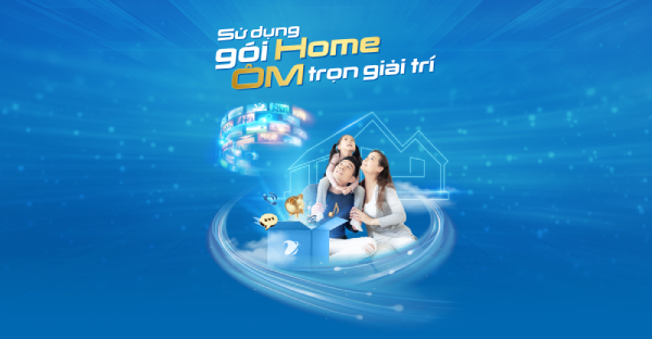 gói HOME Giải trí với mức giá hấp dẫn