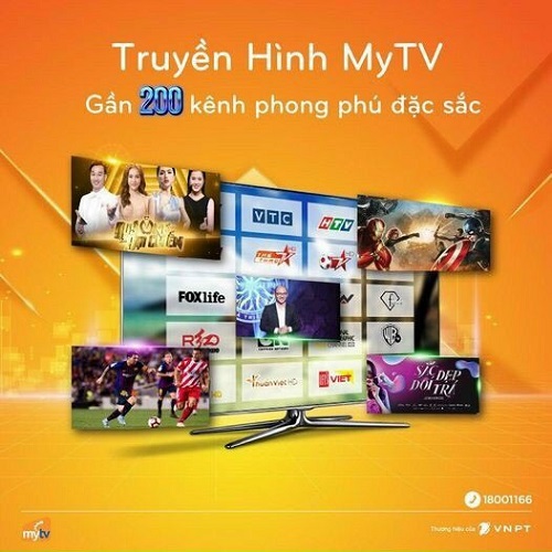 MyTV cung cấp cho bạn đa dạng kênh truyền hình