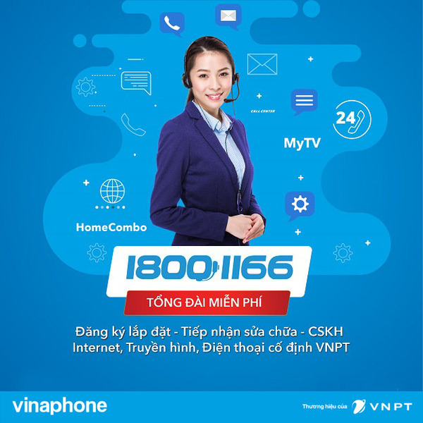 Liên hệ tổng đài VinaPhone để mở khóa sim