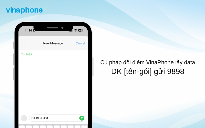cách đổi điểm VinaPhone sang lưu lượng