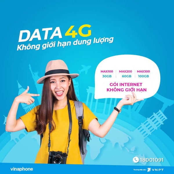 Thỏa sức lướt internet với VinaPhone 