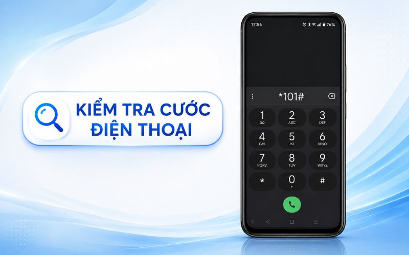 Bấm *101# và nhấn phím gọi để kiểm tra tài khoản chính