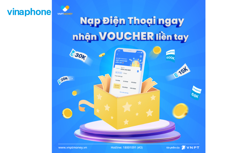 Trường hợp không thể ứng tiền, bạn vẫn có thể nhờ người thân nạp tiền điện thoại cho mình qua ví điện tử VNPT Money
