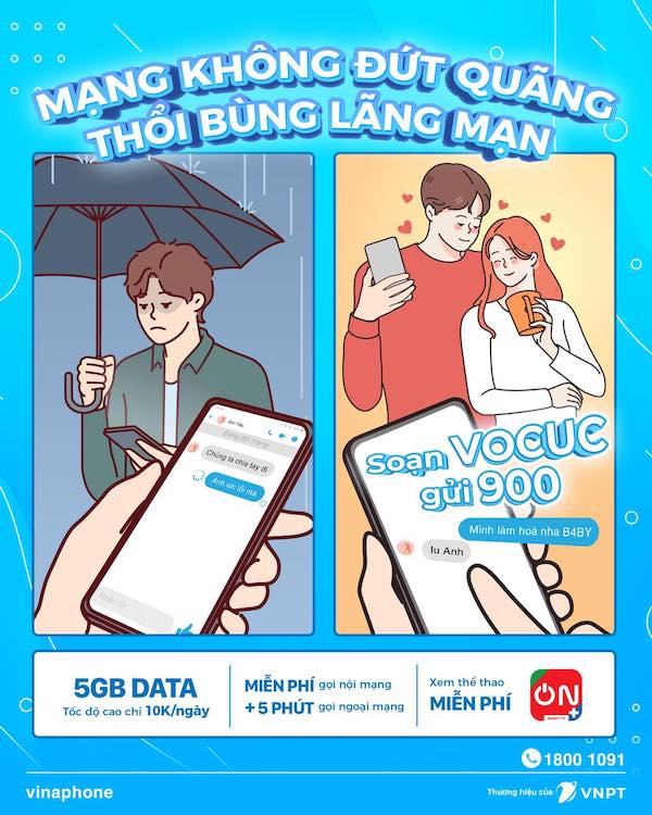 gói VOCUC có dung lượng data siêu khủng