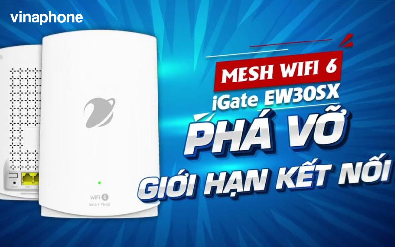 Thiết bị Wifi Mesh 6 iGate EW30SX