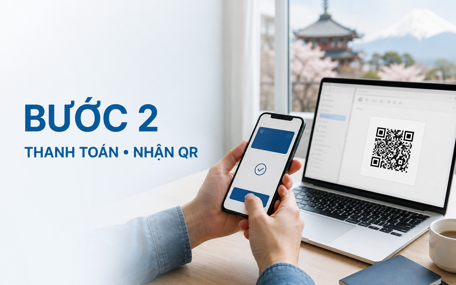 Sau khi thanh toán thành công, người dùng sẽ nhận được một mã QR cùng thông tin kích hoạt qua email hoặc ứng dụng