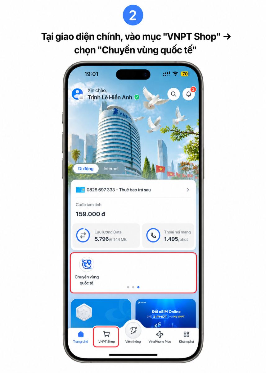Bước 2: Tại giao diện chính, vào mục 