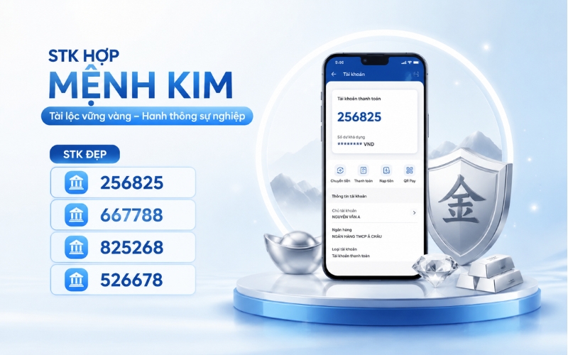 Số tài khoản cần đáp ứng yêu cầu về dễ đọc, dễ nhớ và thuận tiện khi giao dịch
