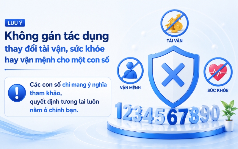 Khi lựa chọn số, phong thủy nên được xem là một tiêu chí tham khảo bên cạnh các yếu tố thực tế